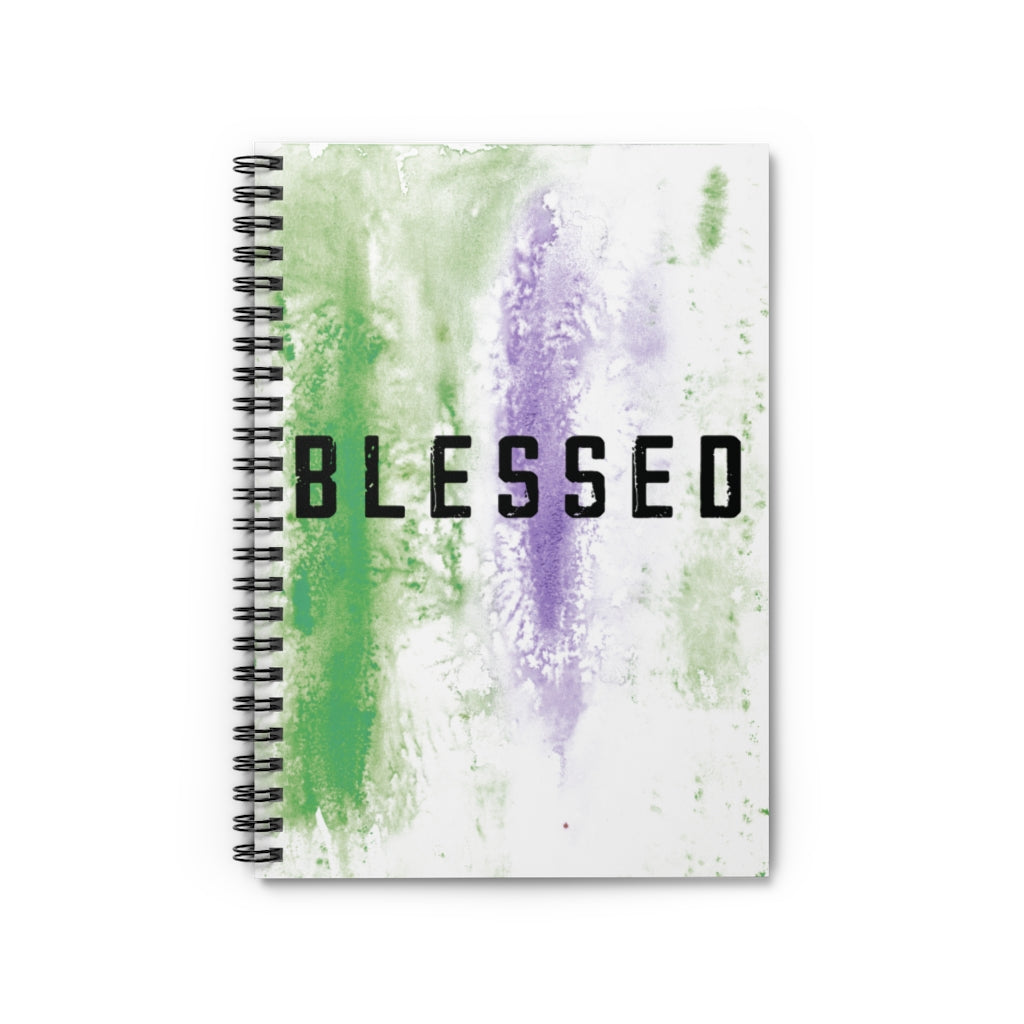 Blessed spiral notebook-Christian gift
